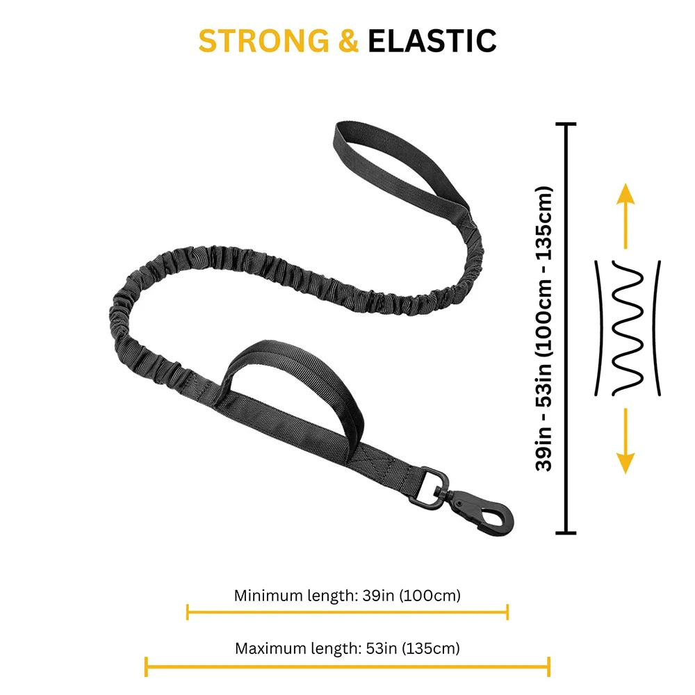 Military Large Dog Harness Collar Leash Bags Patches Set Pet Malinois Training Vests Tactical Dogs Harnesses Accessories